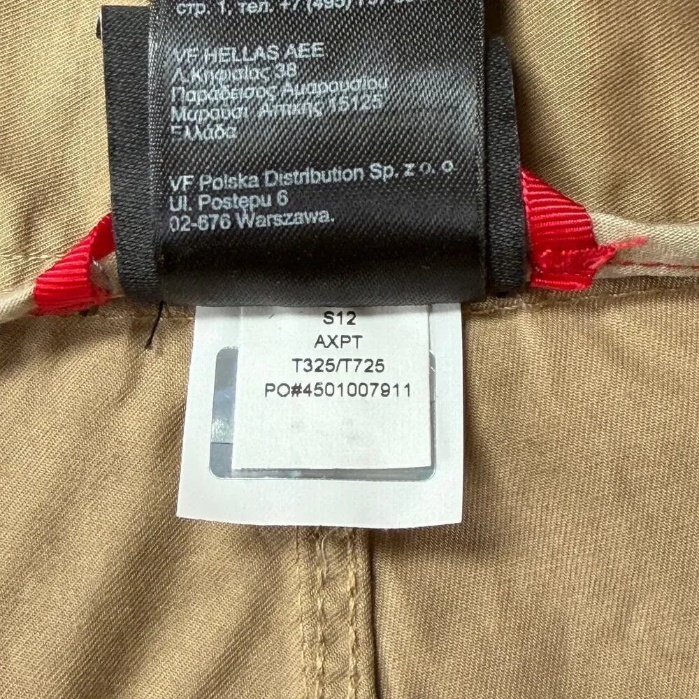 The North Face Hiking Utility Pants Men's XL 38x28 Tan Articulated Knees Outdoor